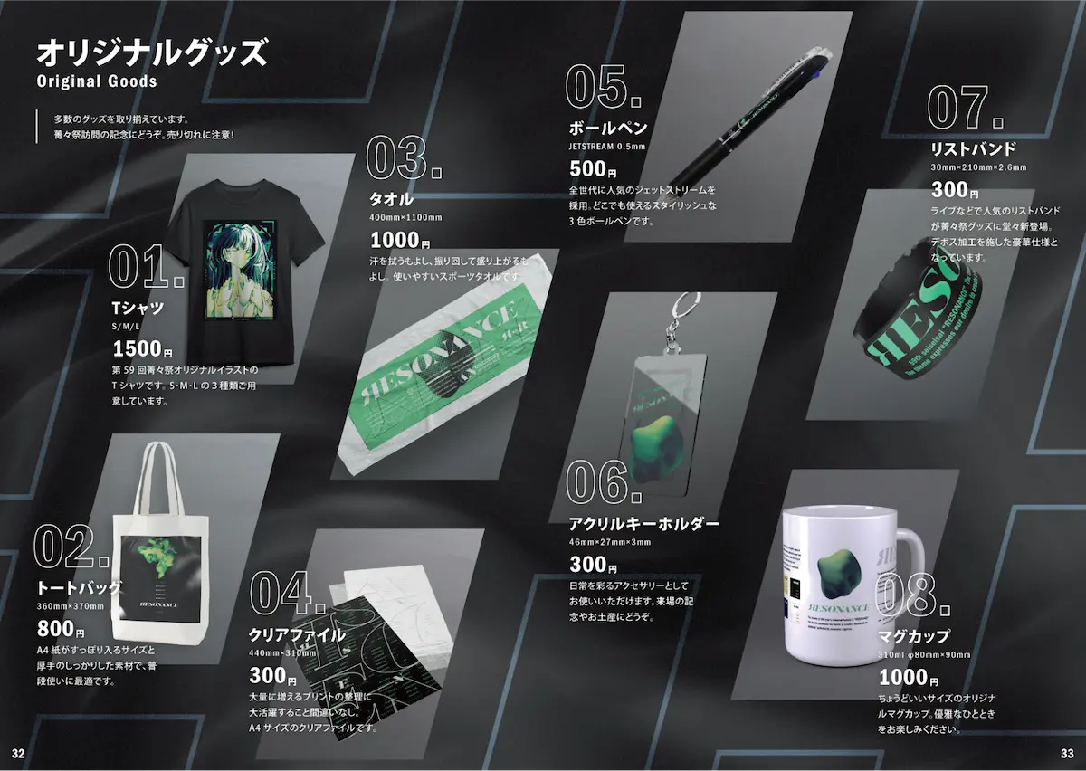 グッズページ